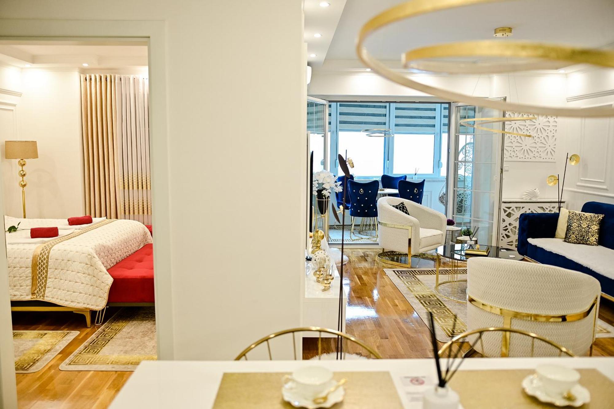 Luxury Apartment Karic Free Parking Tuzla Ngoại thất bức ảnh